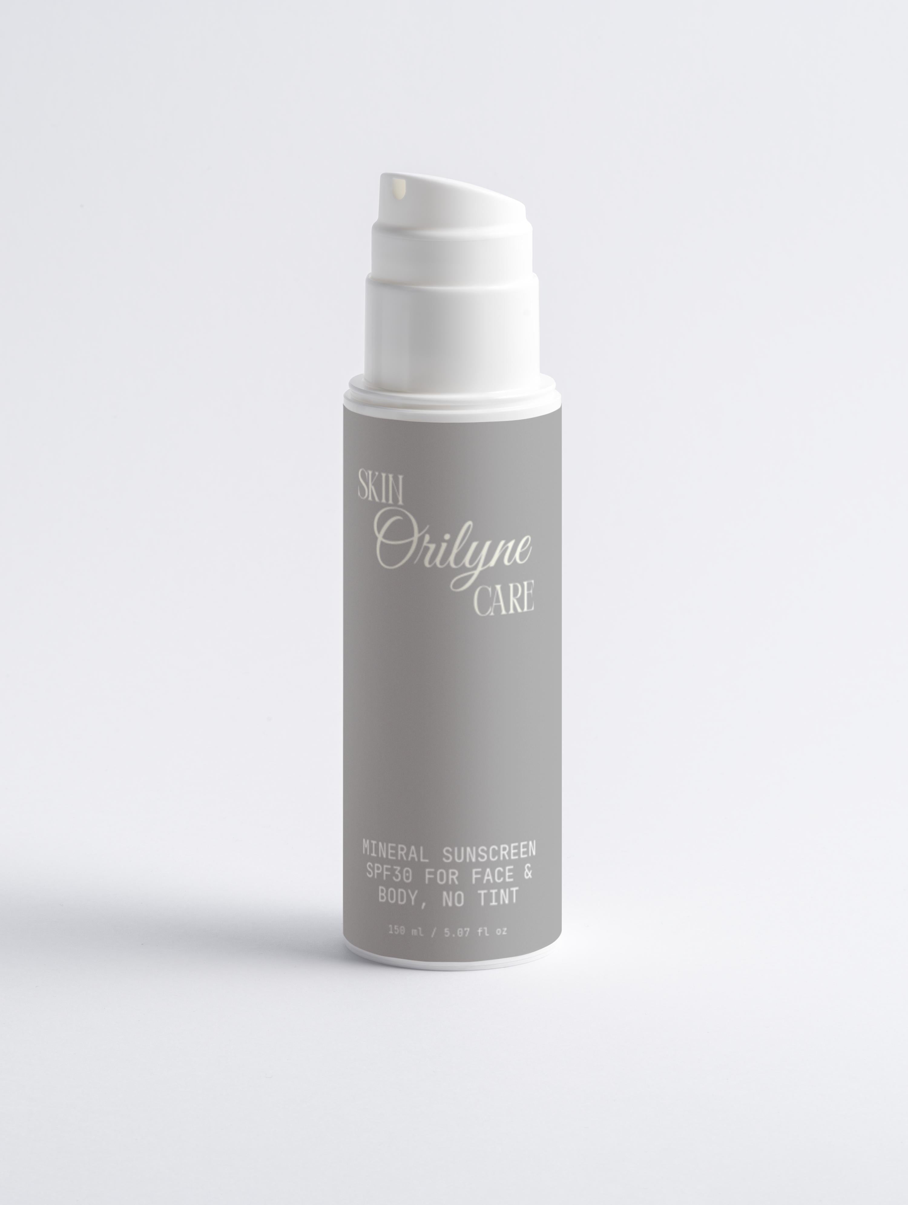 Mineral Sunscreen SPF30 for Face & Body, no tint