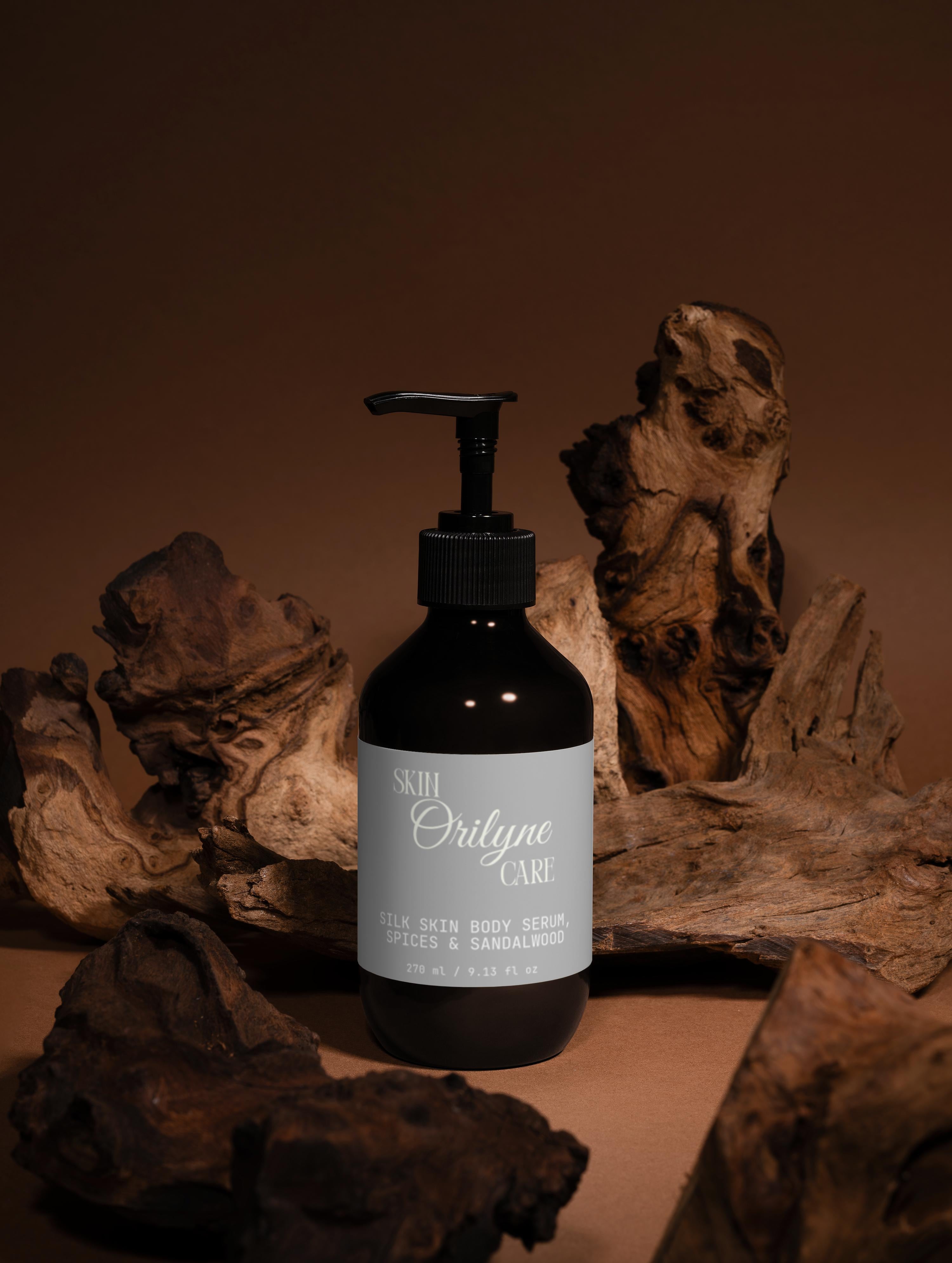 Silk Skin Body Serum, Spices & Sandalwood